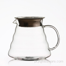 Najlepiej sprzedający się izolowany szklany dzbanek do kawy